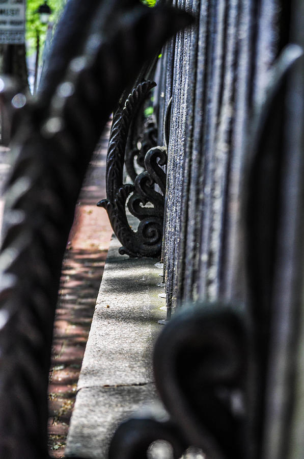 Fence Photograph - Iron Art by Terepka Dariusz Fence Photograph - Iron Art by Terepka Dariusz