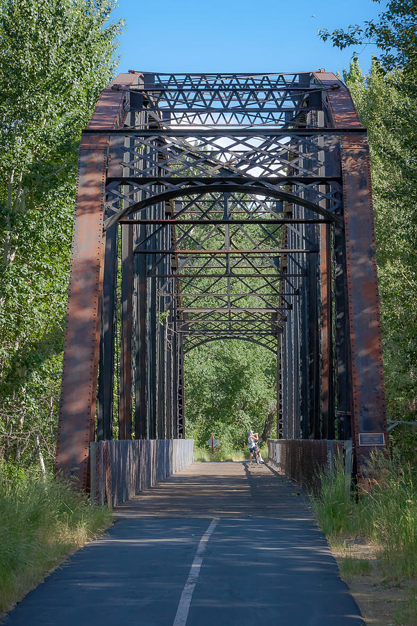 Iron Bridge Photograph by Dave Hall