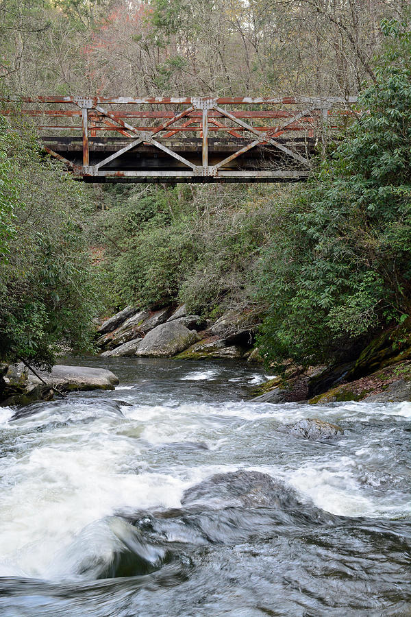 Iron Bridge Over Chattooga River Photograph by Bruce Gourley
