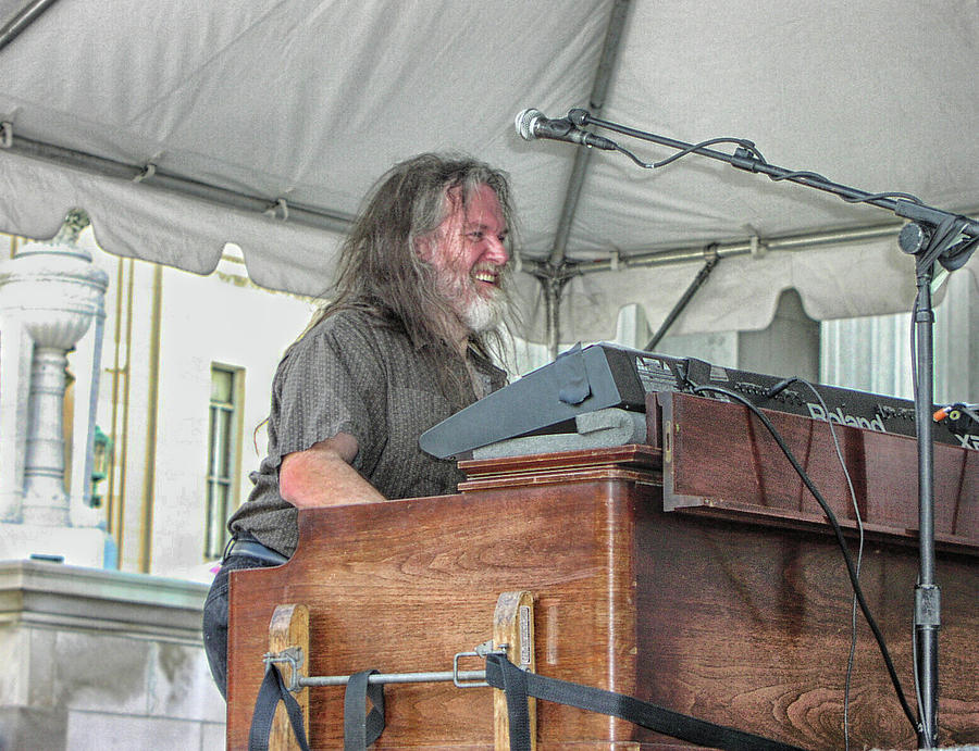 Iron Butterflys Keyboard Player Photograph by Mike Martin
