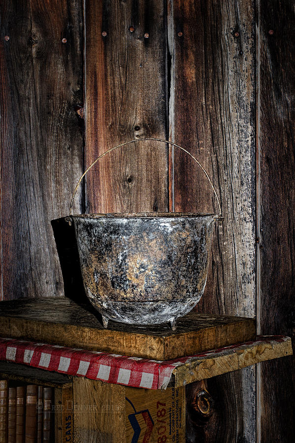 Iron Cauldron Photograph by Fred Denner