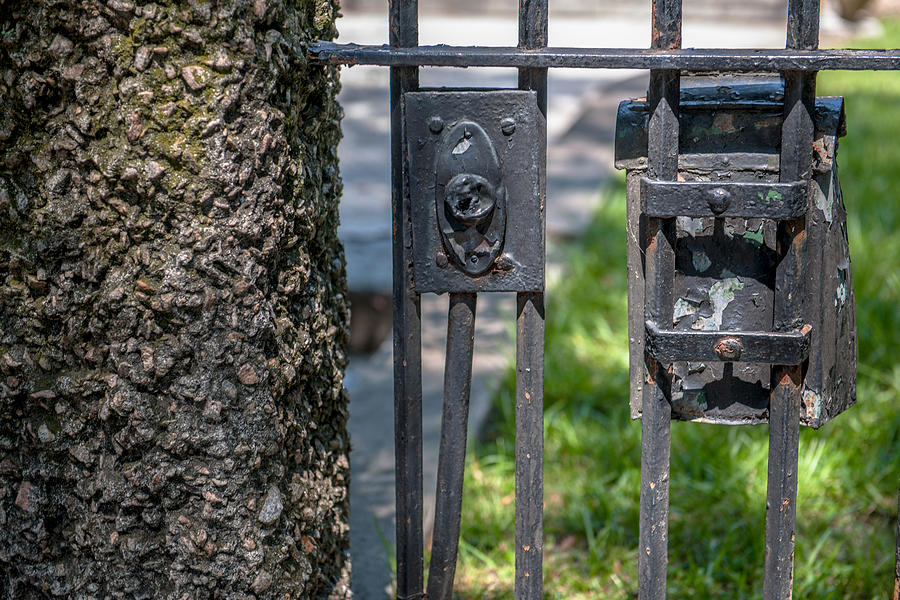 Iron Crumbled Gates Photograph