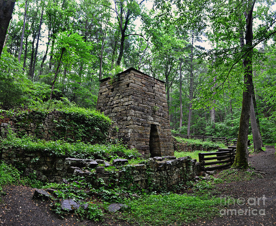 Iron Furnace Photograph by Eric Liller