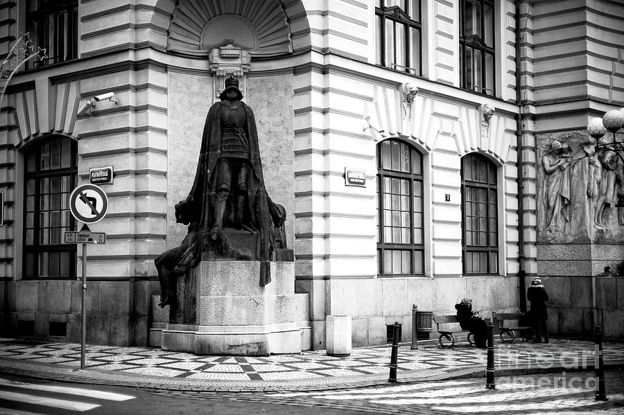 Iron Knight Prague Photograph by John Rizzuto