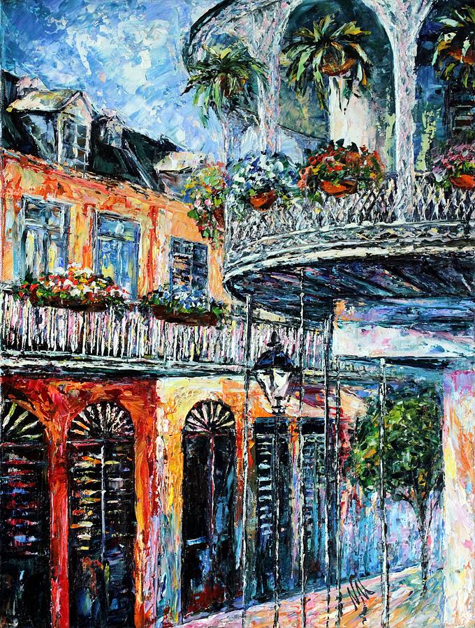 New Orleans Painting - Iron Lace by Natasha Mylius