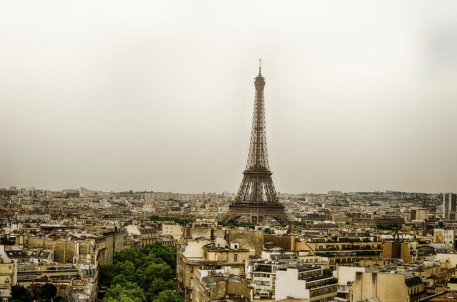 Iron Lady of Paris Photograph by Phillip Dowdell - Fine Art America