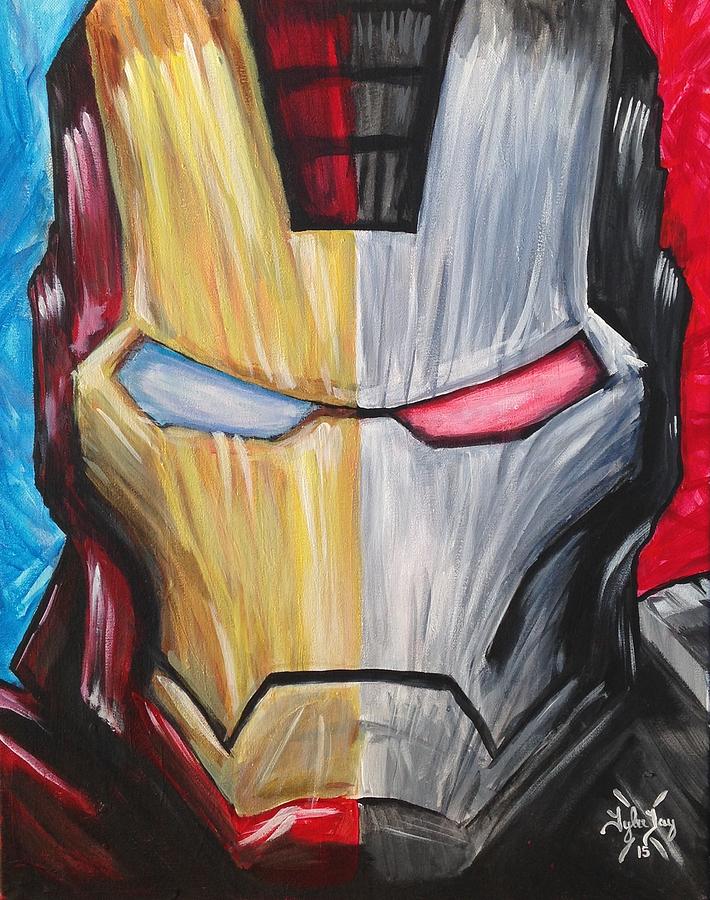 Iron Man / War Machine Painting by Tyler Haddox