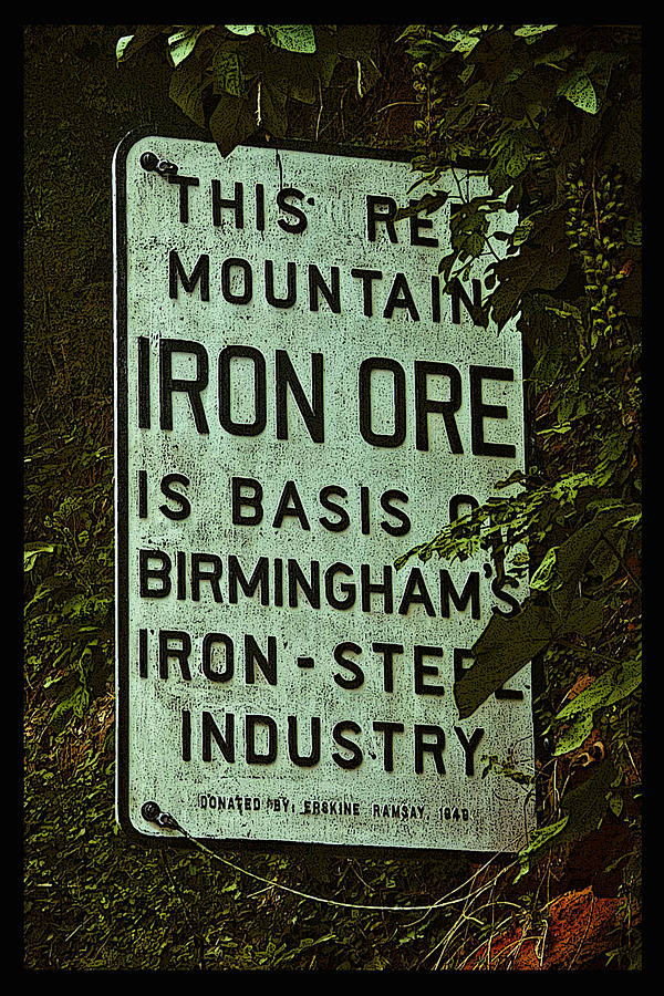 Iron Ore Seam Poster Photograph by Just Birmingham