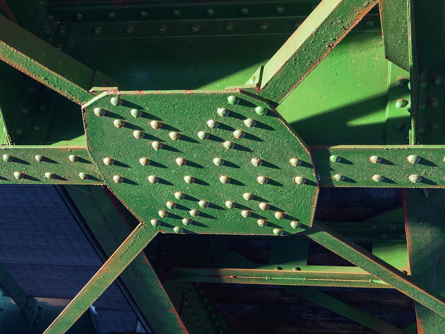 Iron rail bridge Photograph by Giovanni Bertagna - Pixels