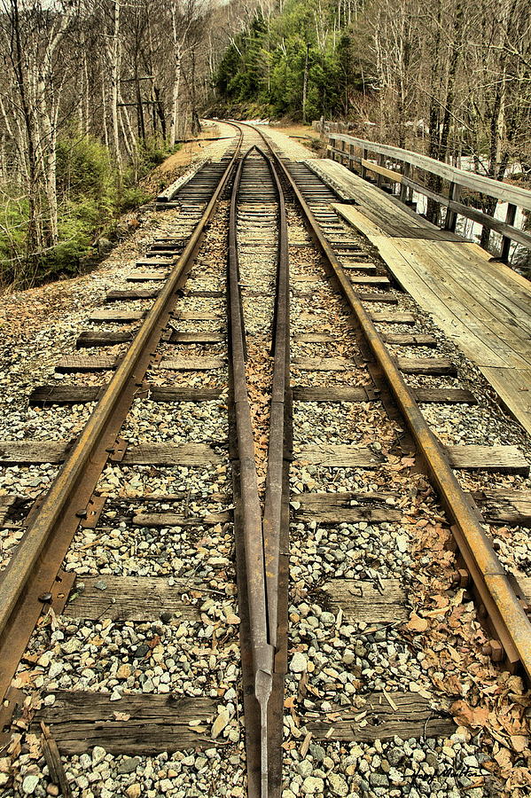 Iron Rails Photograph by Harry Moulton
