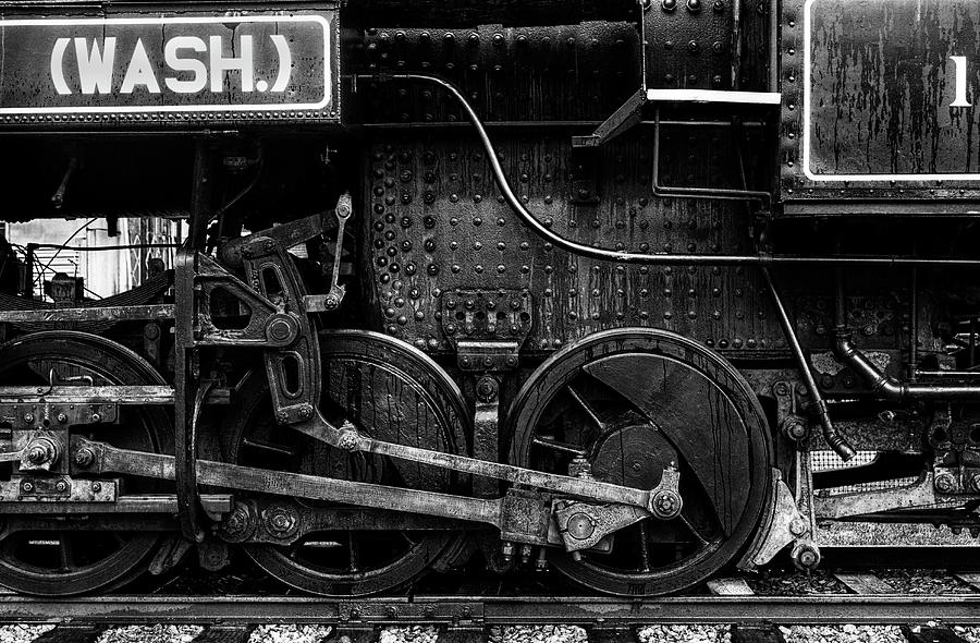 Iron Wheels Photograph by Mark Kiver