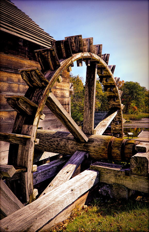Iron works Mill Photograph by Lilia D