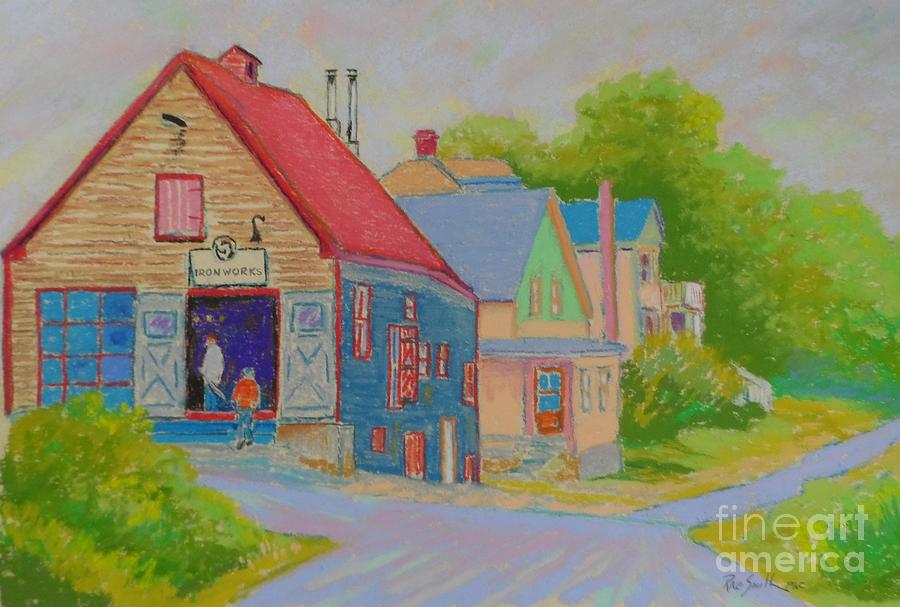 Ironworks Distillery Pastel by Rae  Smith