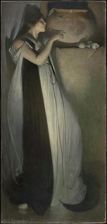 Isabella and the Pot of Basil Painting by John White Alexander