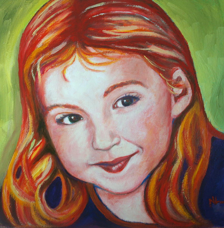 Isabelle Painting by Natasha Laurence - Fine Art America