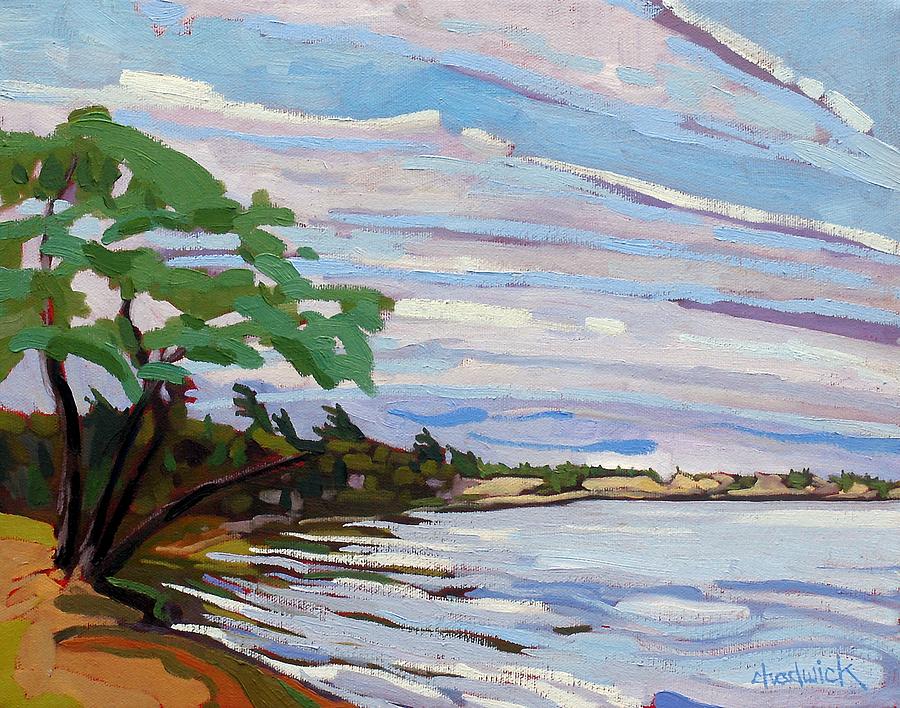 Impressionism Painting - Isaiahs Beach by Phil Chadwick