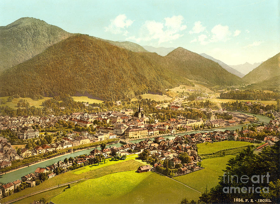 Ischl Upper Austria Painting by Celestial Images