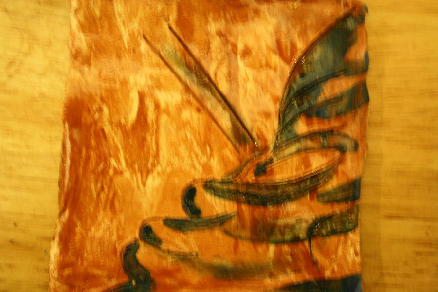 Ishmael - tile Ceramic Art by Gloria Ssali
