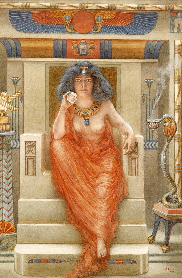Armand Point Painting - Isis by Armand Point