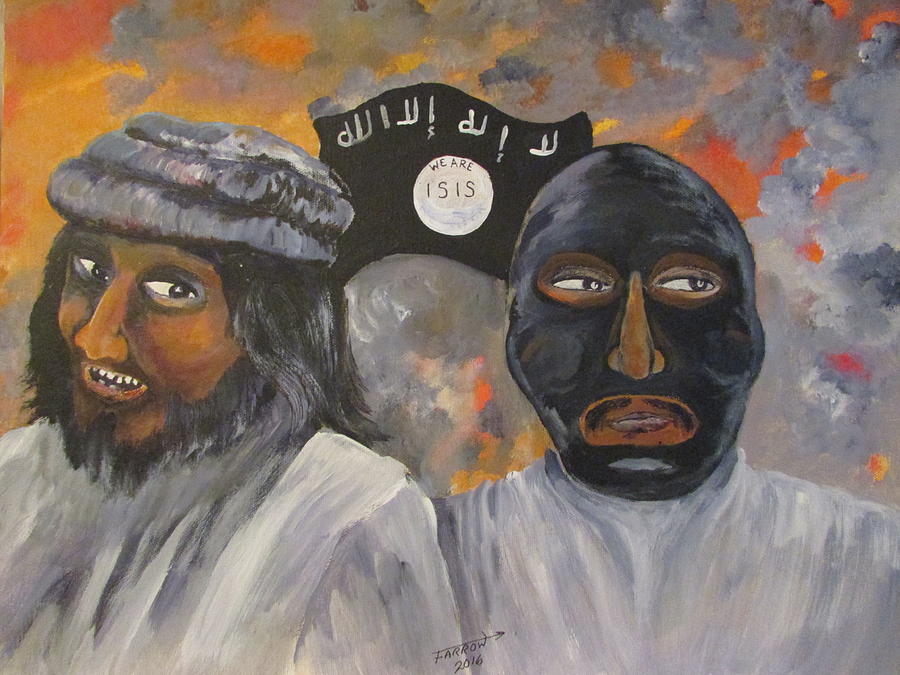 Isis Painting by Dave Farrow