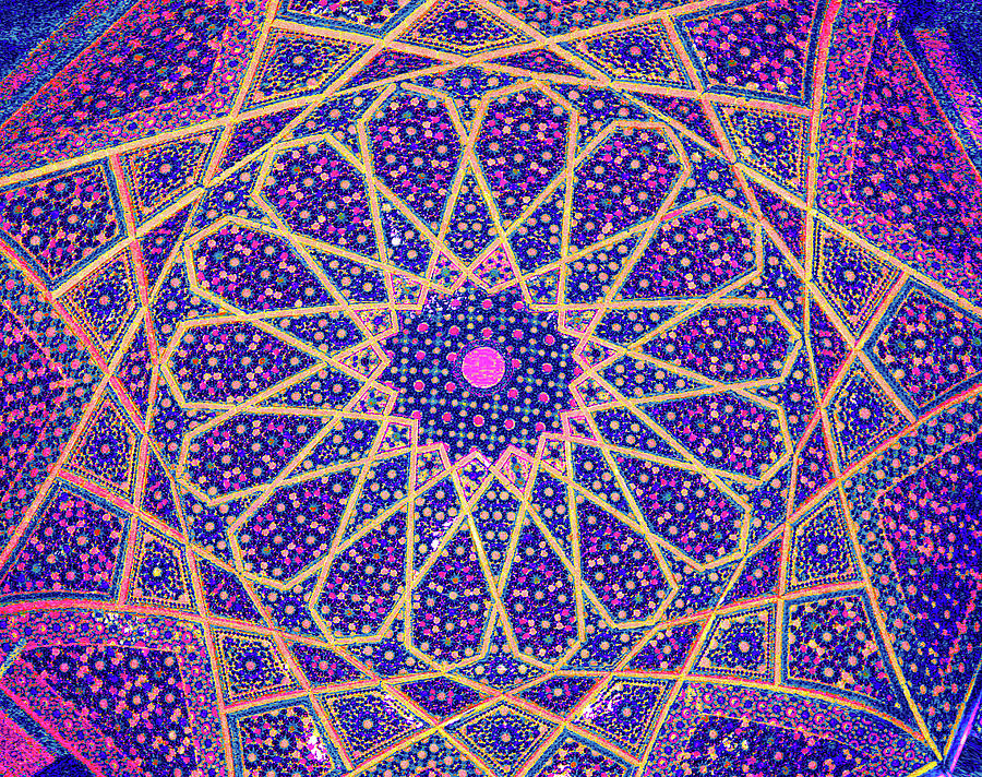 Islamic Geometry 5 Photograph by Amani Al Hajeri