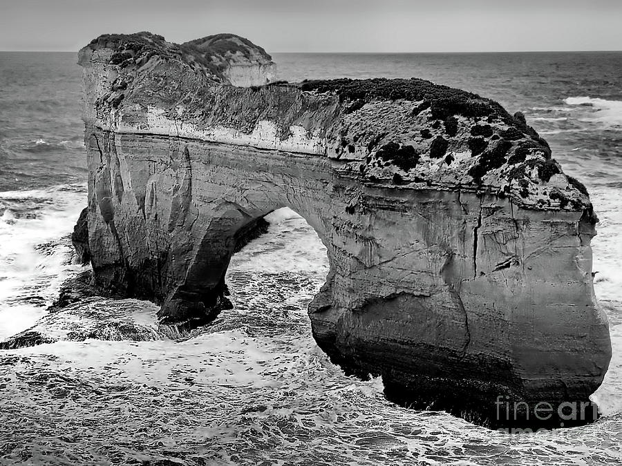 Island Archway BW Photograph by Tim Richards