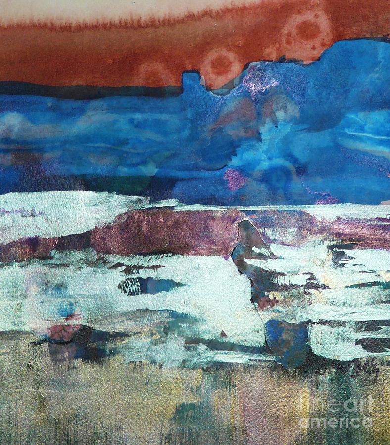 Abstract Mixed Media - Island Dream by Donna McLarty