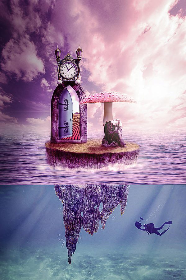 Island Dreaming Digital Art by Nathan Wright