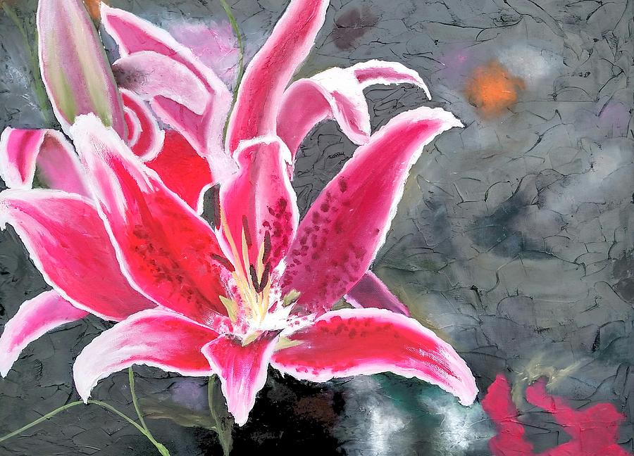 Island Flower Painting by Izzy Karriker - Fine Art America