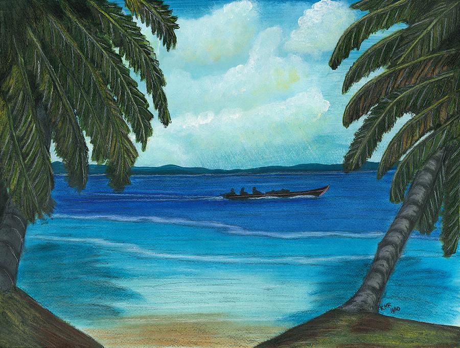 Island Hopping Painting by Ray Ratzlaff Fine Art America