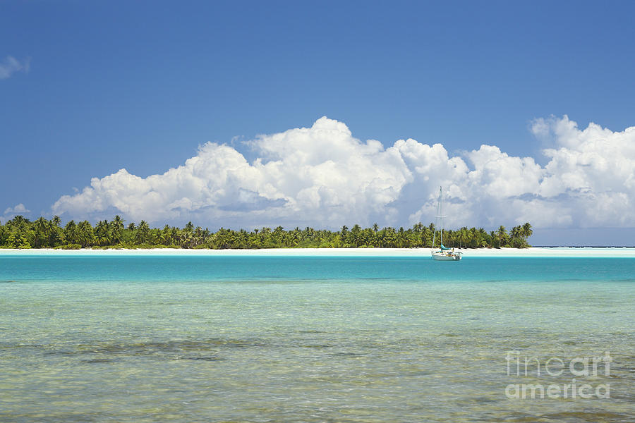 Beach Photograph - Island Lagoon by Kyle Rothenborg - Printscapes