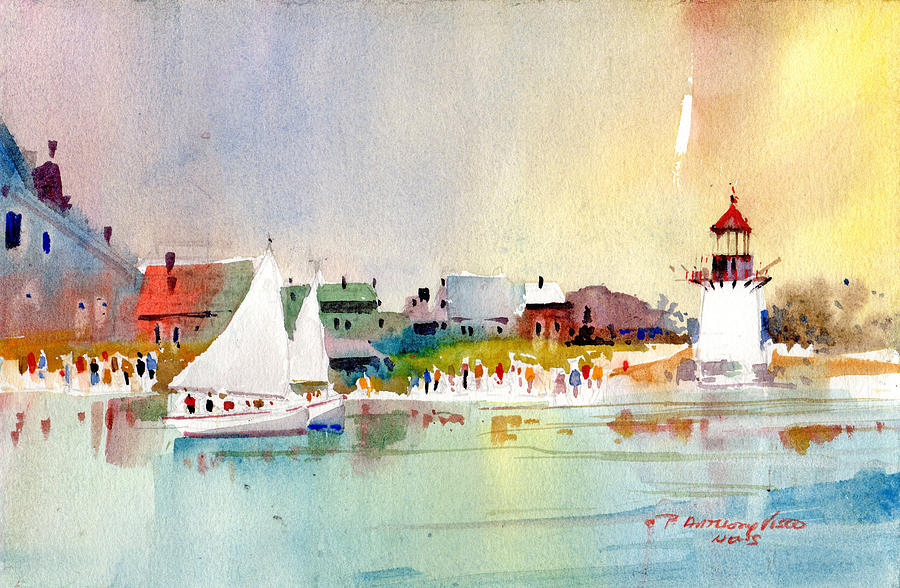 Island Light Painting