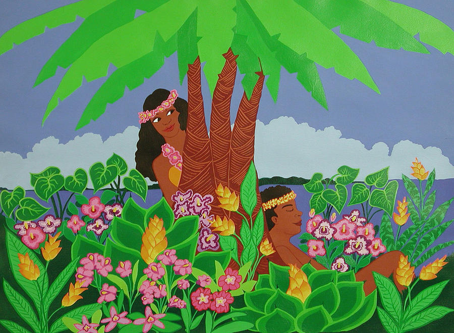Island Love Painting by Susan Rinehart