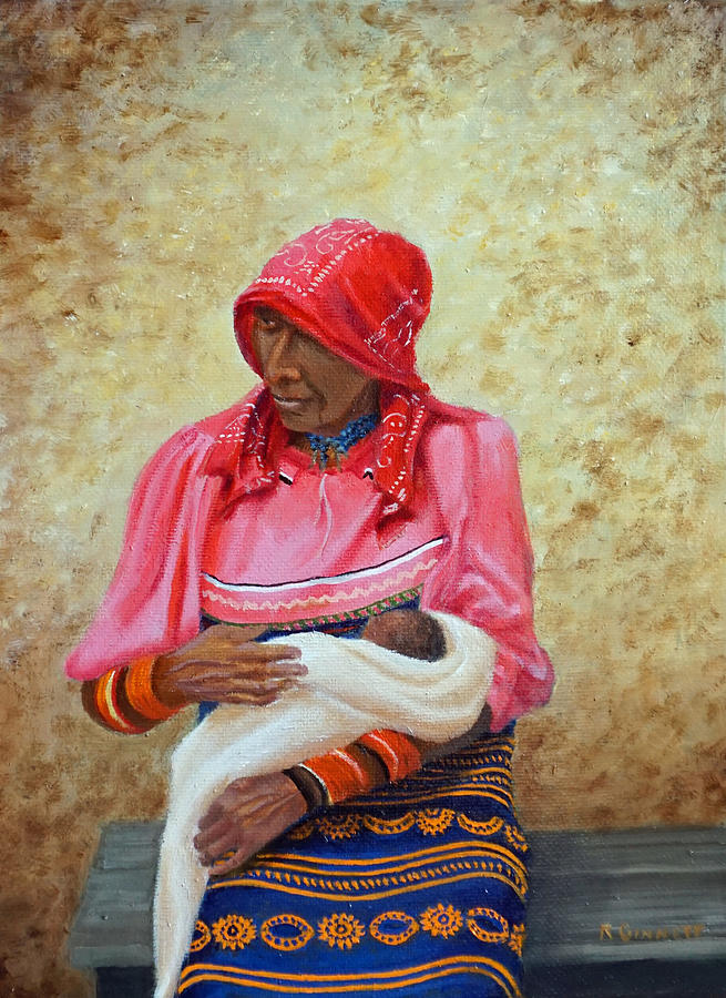 Island Matriarch Painting by Richard Ginnett