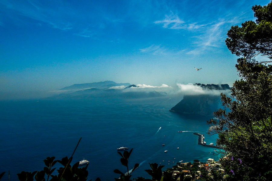 Island of Capri Seaside Cliffs Photograph by Marilyn Burton