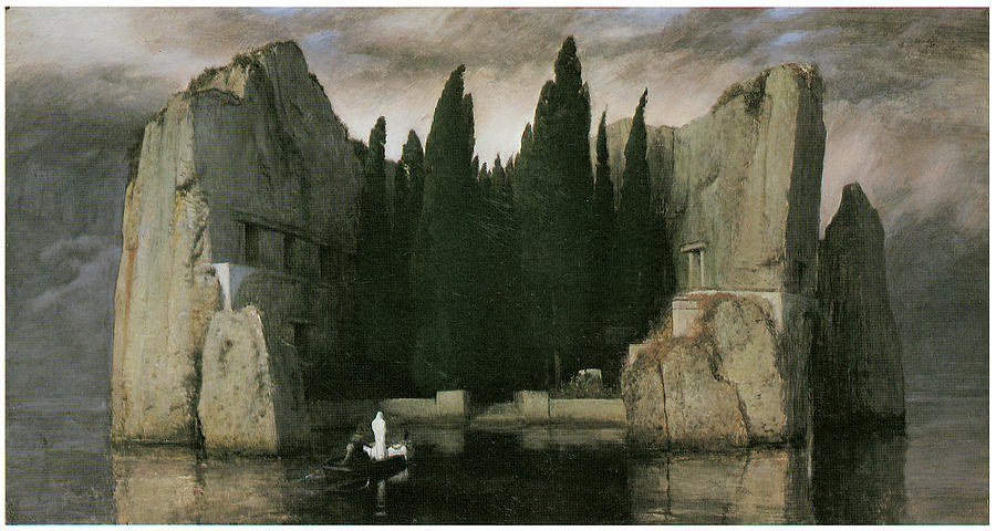 Island of the Dead Painting by Arnold Bocklin