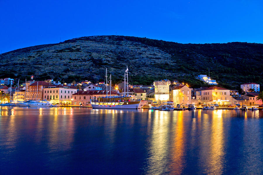 Island of Vis evening view Photograph by Brch Photography
