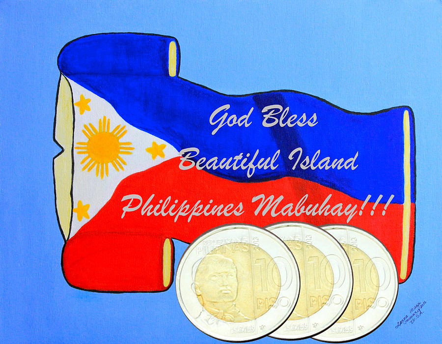 Beautiful Island Philippines Mabuhay Painting