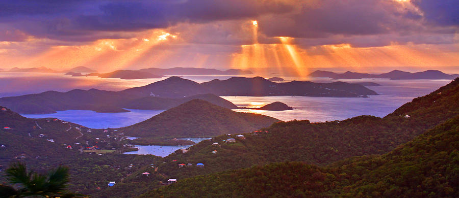 Island Rays Photograph by Scott Mahon