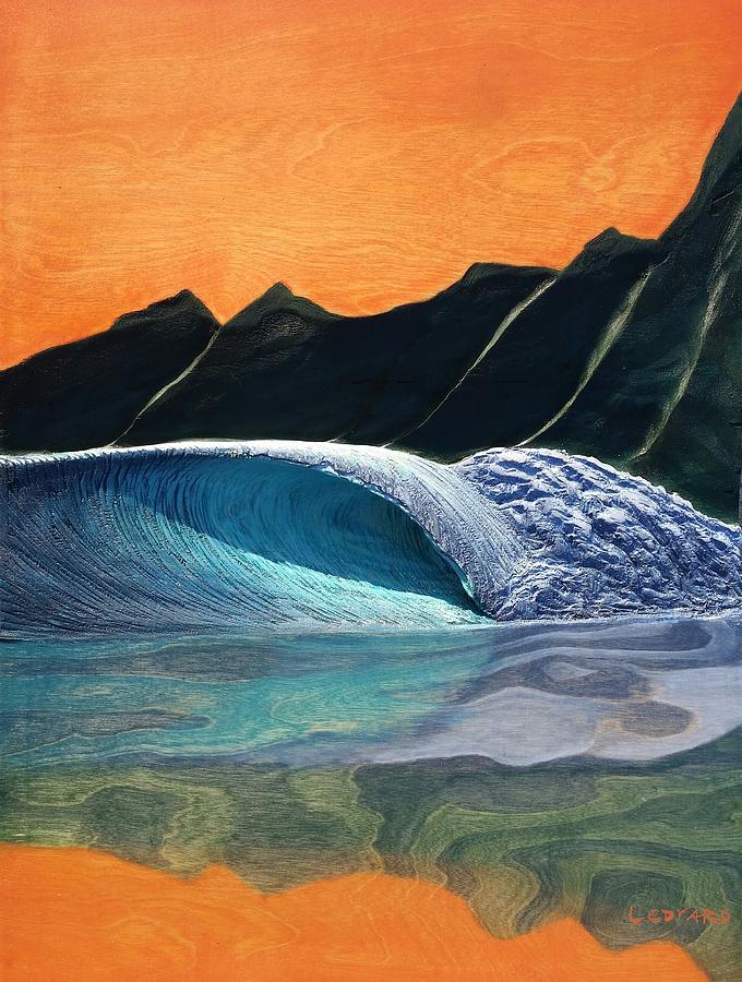 Hawaii Painting - Island Reflection  by Nathan Ledyard