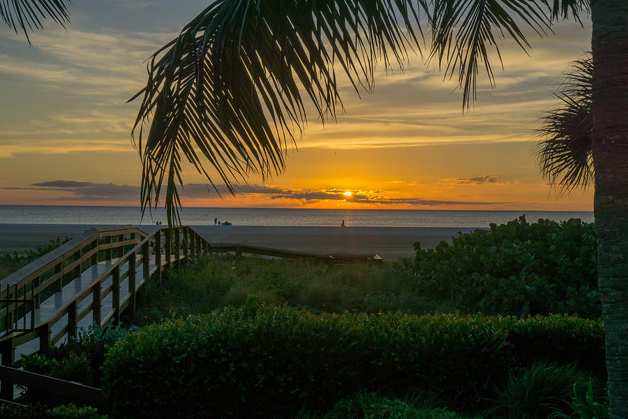 Island Sunset Photograph by Joey Waves