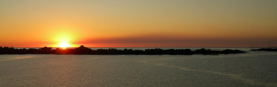 Island Sunset Photograph by Sean Allen