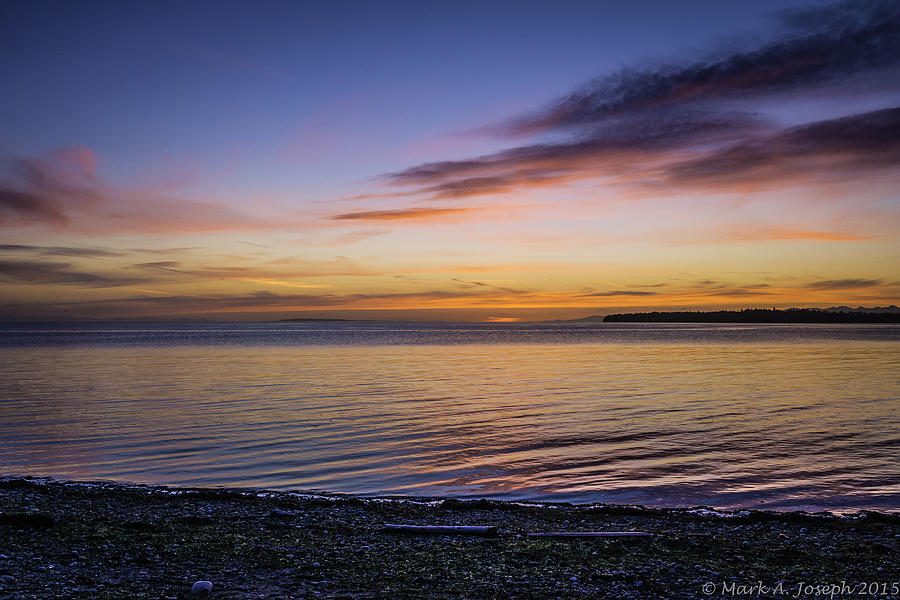 Island Sunset Surprise Photograph by Mark Joseph