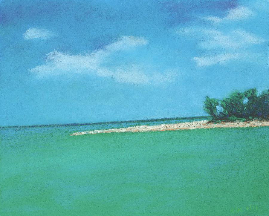 Island Time Pastel by Anne Katzeff