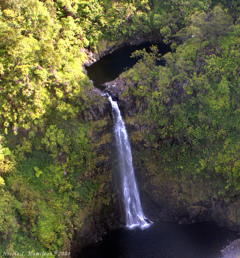 Island Waterfall Photograph by Nicole I Hamilton