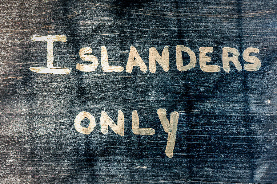 Beach Photograph - Islanders Only by Gary Oliver