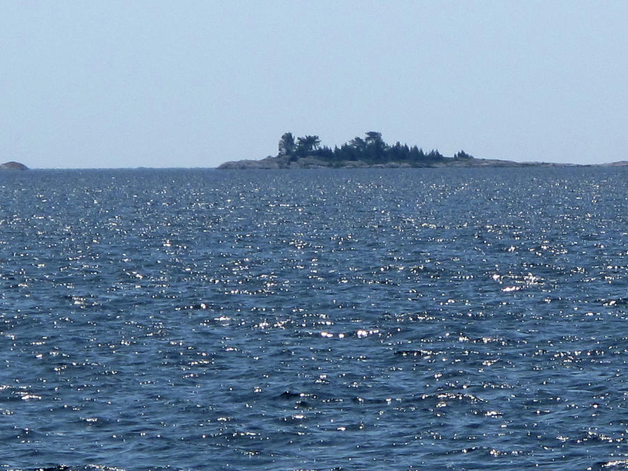 Islands at the Edge of Georgian Bay  Photograph by Lyle Crump