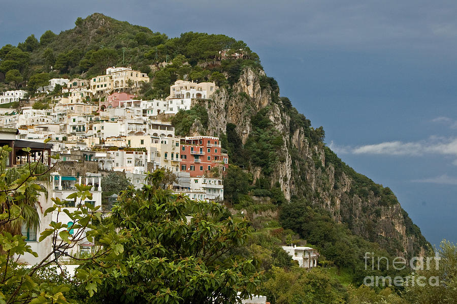 Landscape Photograph - Isle of Capri Italy  by Allan Einhorn