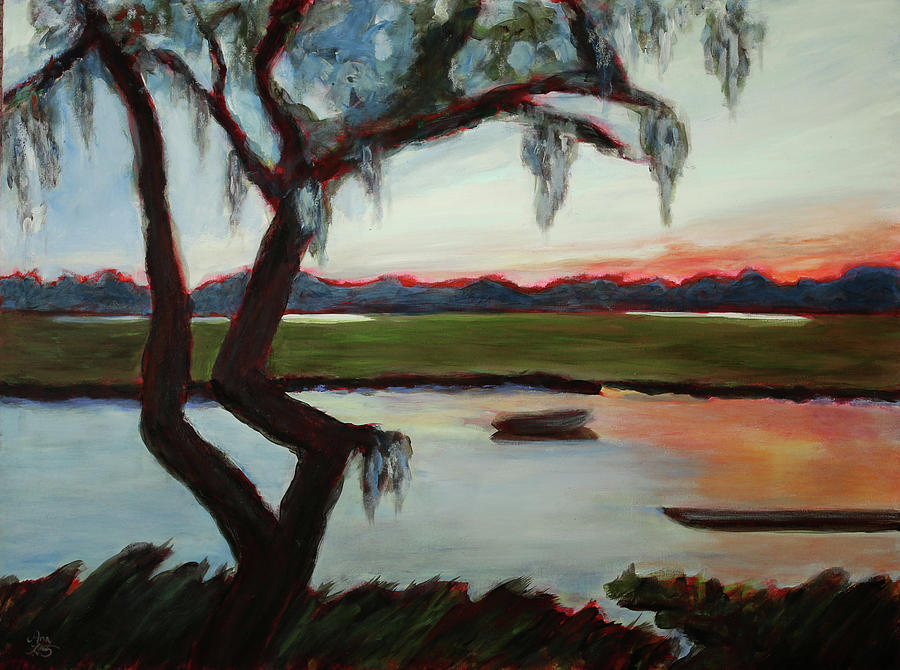 Isle of Hope Painting by Ann Lutz