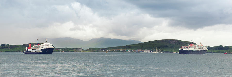 Isle of Mull and Scottish Ferries Photograph by Ray Devlin